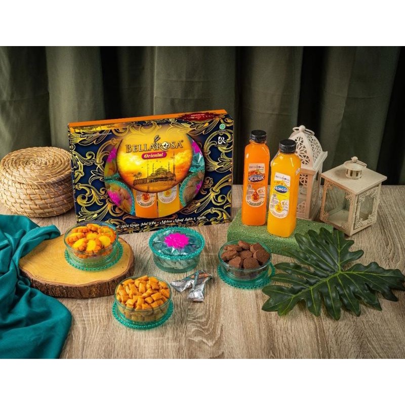 

Hampers Lebaran Elegant - Parcel Bingkisan Lebaran Kue Kering & Jus