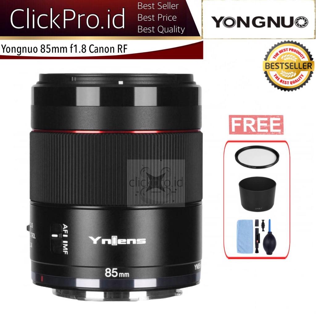 Yongnuo YN85mm f/1.8R DF DSM for Canon EOS R / Yongnuo 85mm Canon