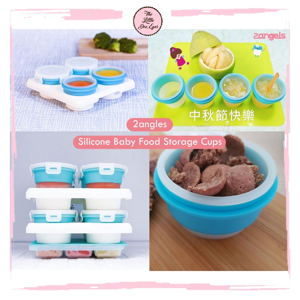 [NEW] 2Angels Silicone Baby Food Storage Cup