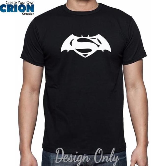Kaos Batman VS Superman - Original Logo Batman VS Superman - By Crion