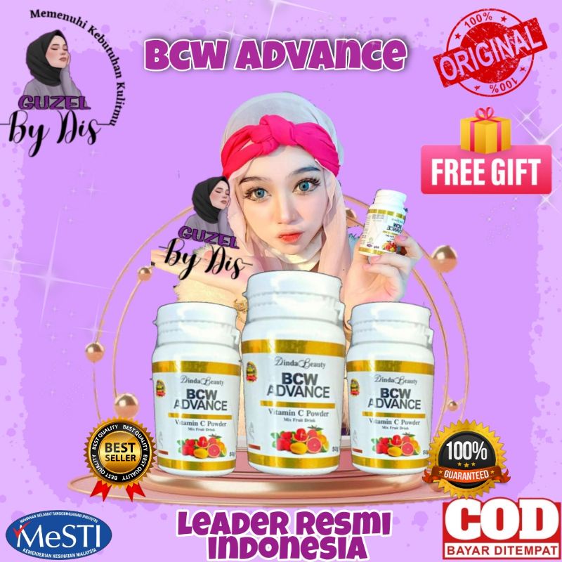 BCW  (Booster C Whitening Advance ORI by Dinda Farishy) bcw  bcwadvance BCW pemutih bcw Malaysia