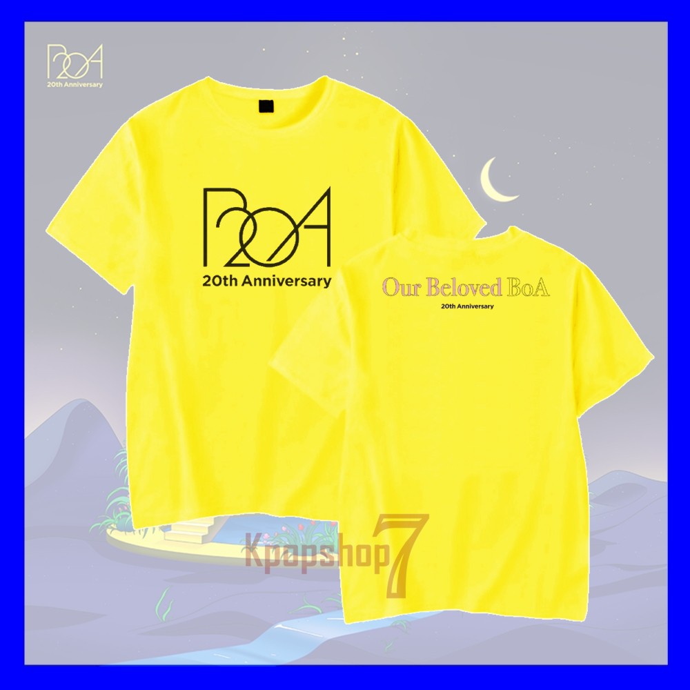 Baju boa kaos boa tshirt boa 20th anniversary