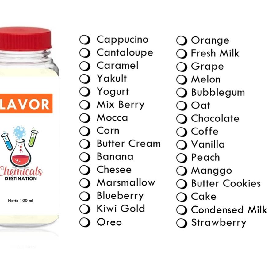 

FREE ONGKIR!Essence Esen Essen Essens Flavour Flavor Perasa Perisa Cair Liquid Kualitas Import 100ml|RA4