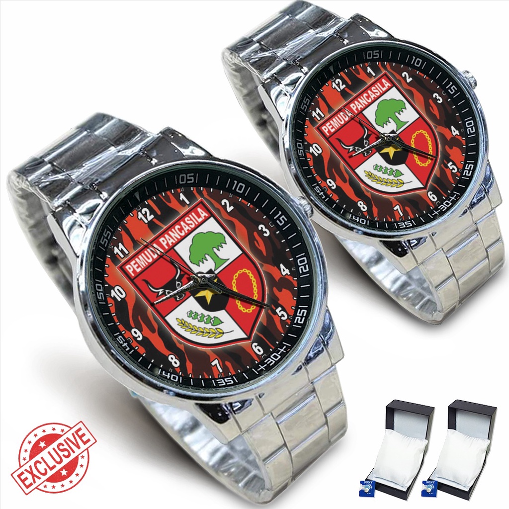 Jam Tangan Rantai Couple P.P PEMUDA PANCASILA (Nice)