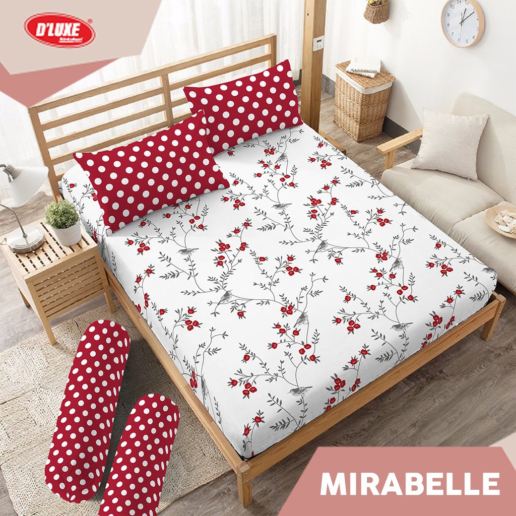 Sprei Deluxe Kintakun Mirabelle T.30 / Sprei Kintakun 180x200 / Sprei Murah 160x200 / Sprei Murah