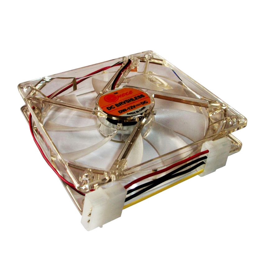 Trend-Universal Fan Cooler Casing CPU 12cm + Baut - Transparan