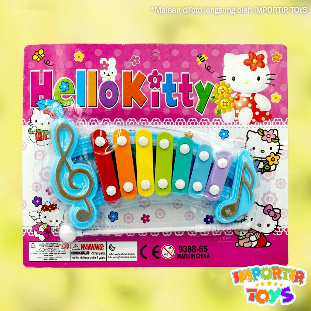 ALAT MUSIK MAINAN 7 TONE XYLOPHONE TOYS AMAZING COLORFUL