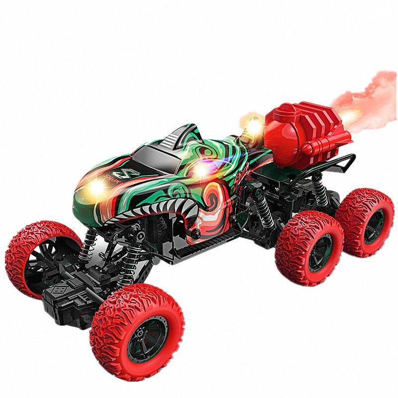 Mainan Anak RC LIGHT CLIMBLING CAR SPRAY Mobil Remote Control 4WD Asap