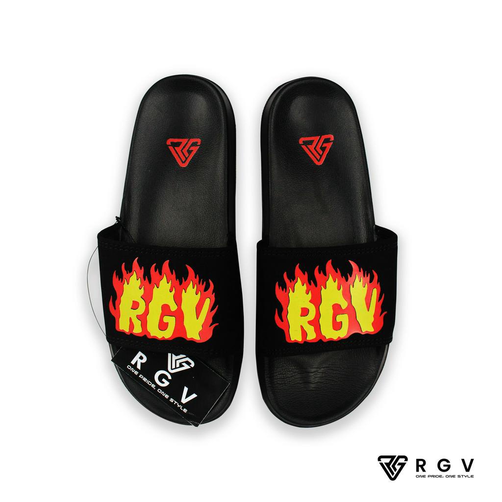 RGV - SANDAL PRIA DAN WANITA SLIDE SLIP ON SENDAL ANTI LICIN RINGAN SELOP FIRE