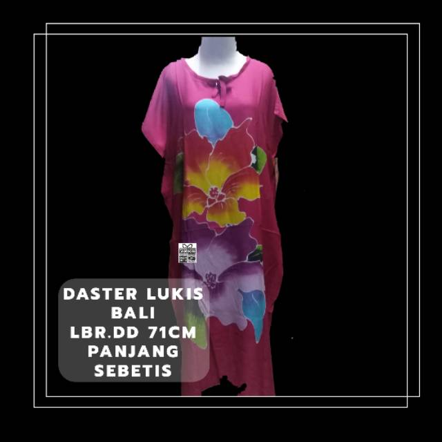SiOleOle Daster Bali Lukis Bunga Muka Belakang lbr.dd 71cm Reseller Welcome