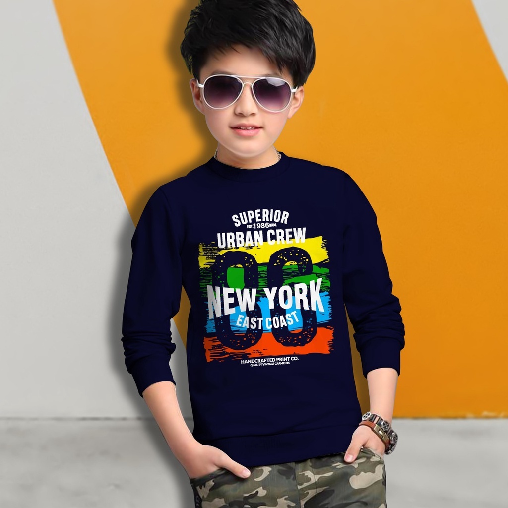 Switer Urban Terbaru / Sweater Anak Laki-laki /  Sweeter Gaming Bahan Babyterry / FLAVA_STORE