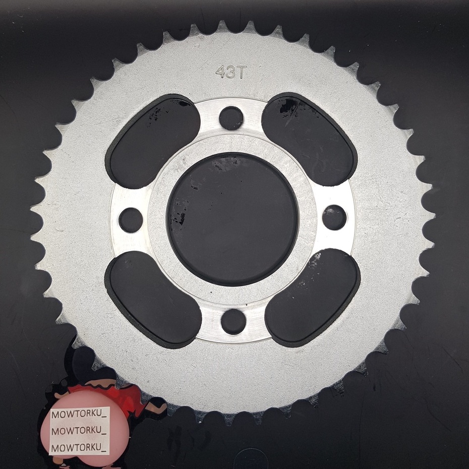 Gear / Gir Belakang Honda Motor GL 100 / Gl Pro Neotech / CB / Megapro 43T