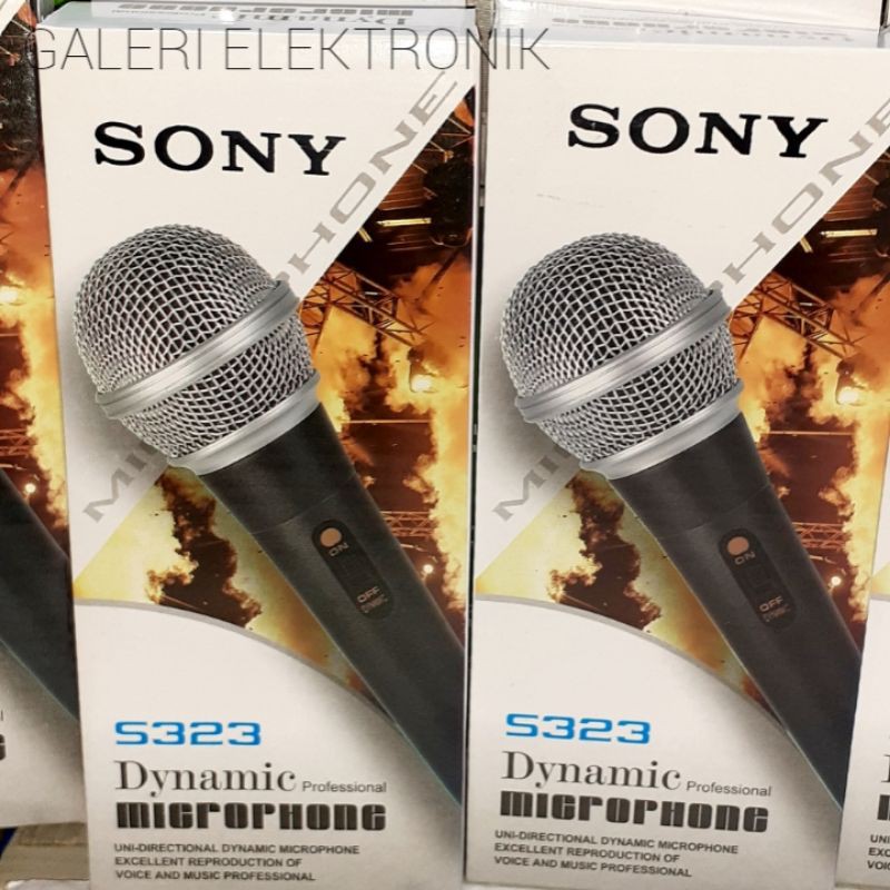 Mic/microphone sony kabel karaoke,mic aiwa kabel