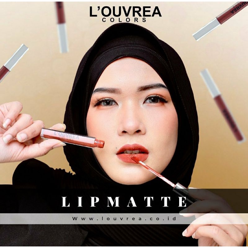 LOUVREA Lipmatte Silver