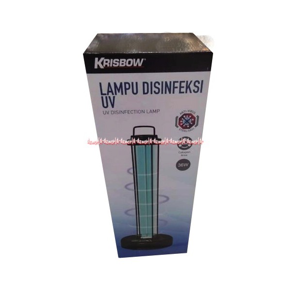 Krisbow UV Disinfection Lamp Lampu Disinfeksi UV 36w Alat sterilisasi dan Disinfektan Light