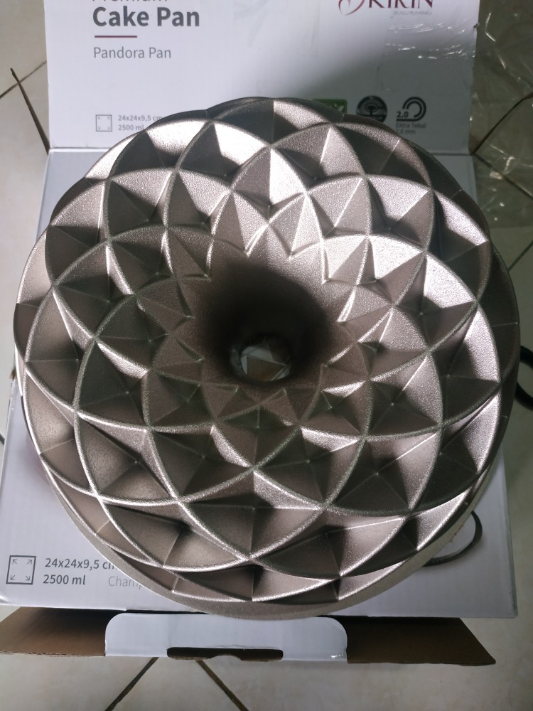 Kirin Loyang Kue Premium Cake Pan Die Cast Pandora Cetakan Kue