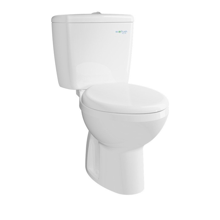 KLOSET DUDUK TOTO CW660NJ / SW660J WHITE DUAL FLUSH + TC505S WHITE