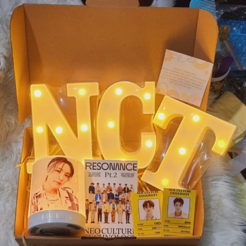 

LAMPU HURUF NCT