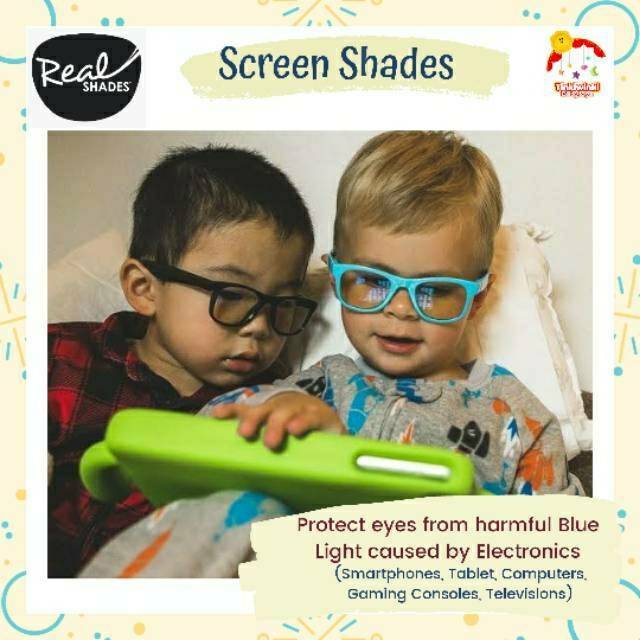 Real Shades Screen Shades Kacamata anti blue light Anak