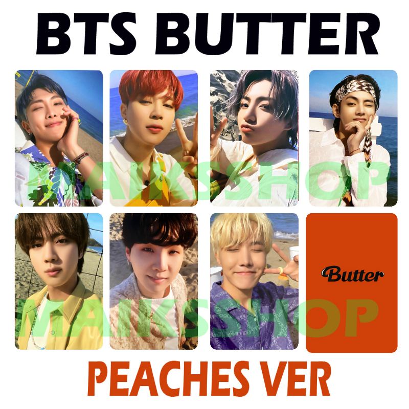 BTS Butter Photocard Kpop