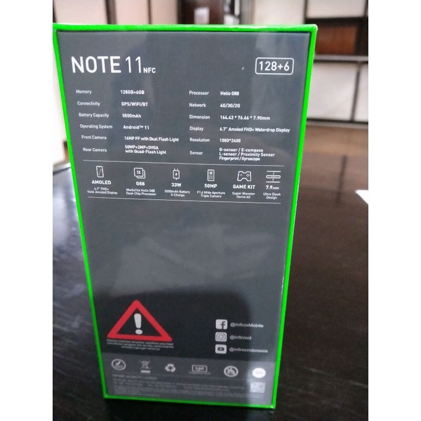 infinix Note 11 Nfc 6/128