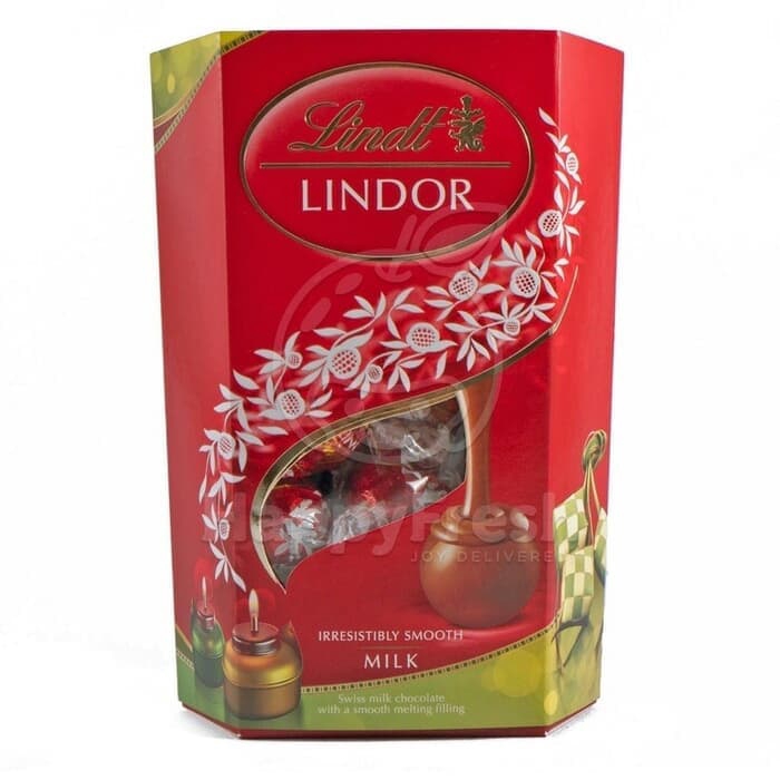 

Lindt Lindor Milk Chocolate-Coklat Truffle Import Swiss Import