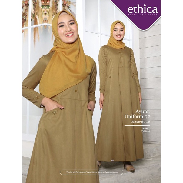 [READY] ETHICA AYUMI UNIFORM 07 MUSTARD GOLD