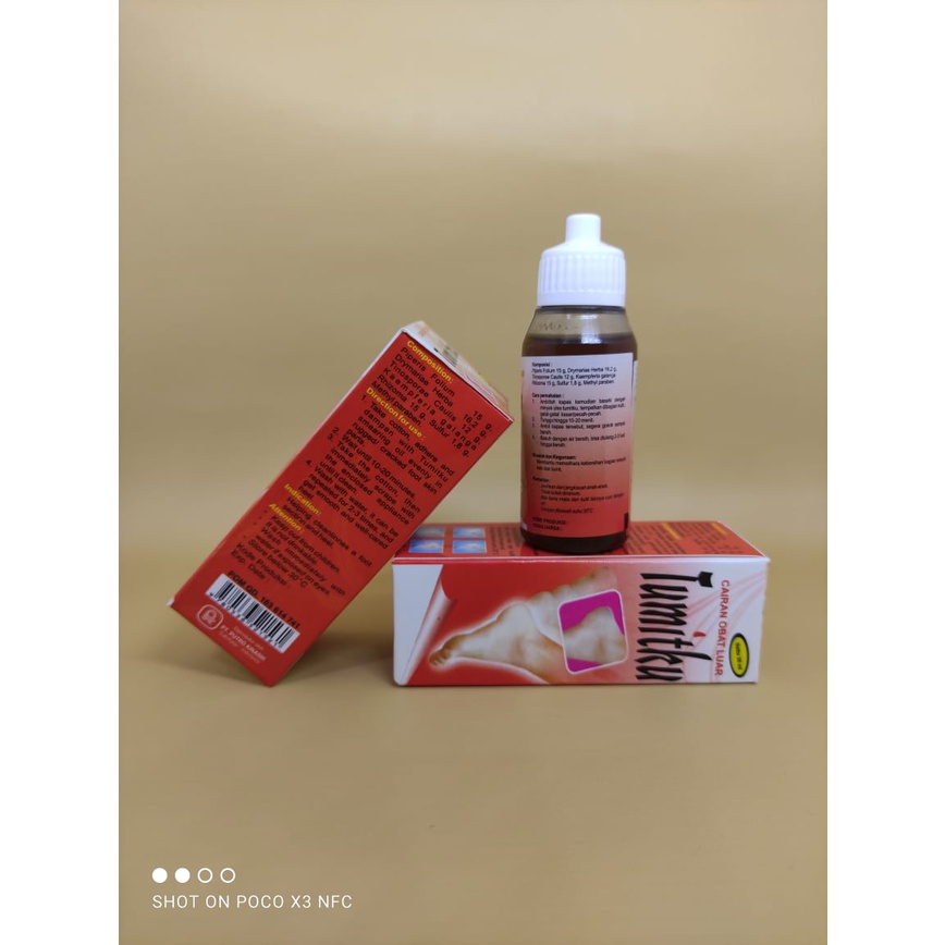 TUMITKU ORIGINAL MENGATASI KAKI PECAH KAPALAN DENGAN INSTAN Tumitku BPOM 30 ml Original Asli