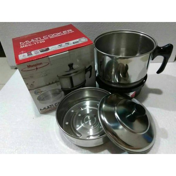 Maspion MEC 1750 Multi Cooker Panci Listrik Serbaguna