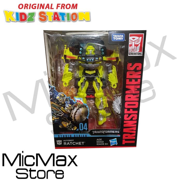 Jual Murah Transformers Studio Series 4 Deluxe Class Movie 1 Autobot Ratchet