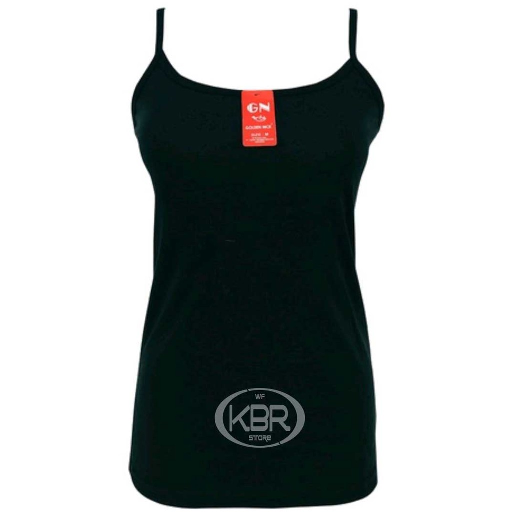 KBR STORE Tanktop Wanita Tali Kecil  Atasan Kamisol Katun Murah TERBARU KBR STORE