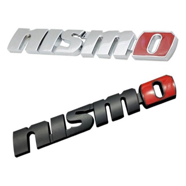 [COD] Emblem NISMO logo mobil Nissan bahan besi