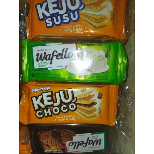 

Roma wafer krim zuperrrkeju & Wafello 17gr 1 pcs