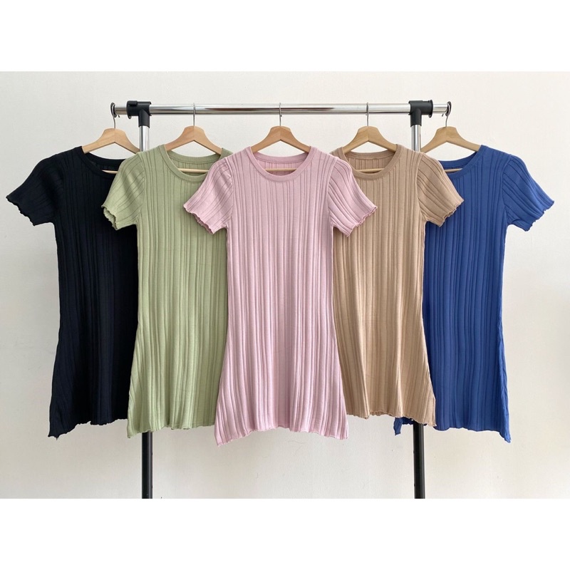 9989 Mini Dress / Dress Pendek / Casual Dress / Dress Santai