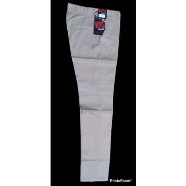 CELANA PANJANG CHINOS BAHAN KAIN SLIM FIT