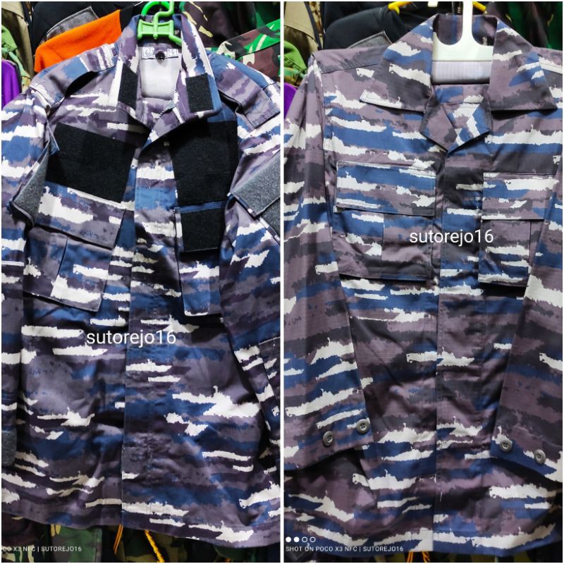 Jual Seragam Pdl Tni Al Loreng Kri Layar Asli Jatah Pembagian Original 