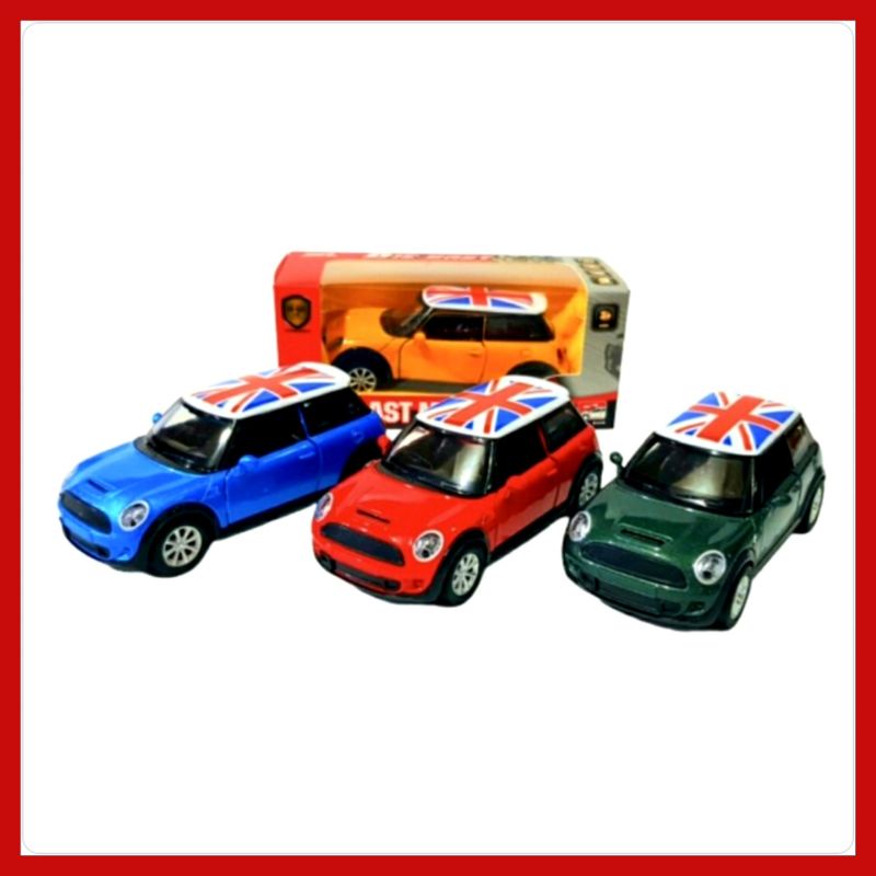 Mainan Miniature Display Mobil Mini Cooper