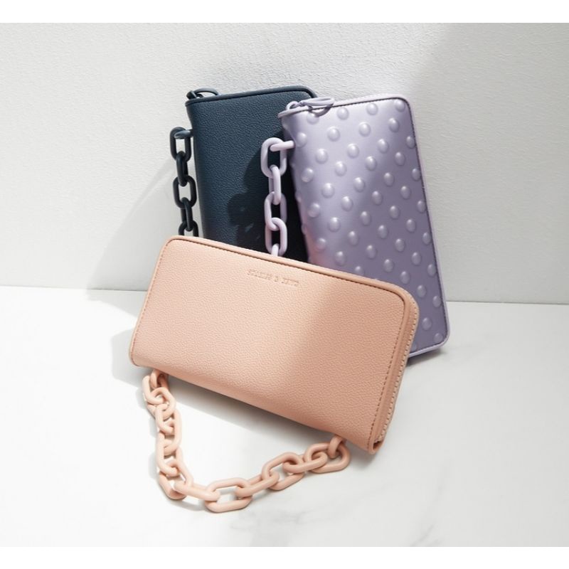 CK Chain Link Long Wallet