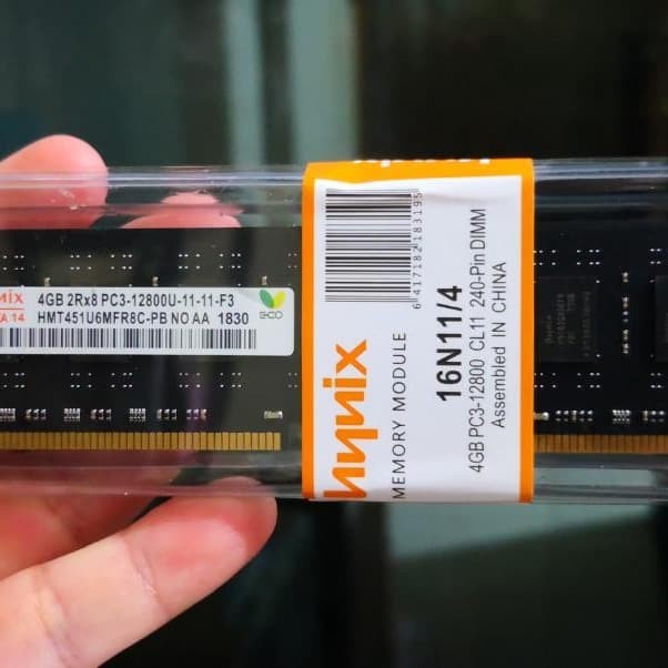 Memory PC DDR3 4GB Hynix PC-12800 NAMPOL HEMAT GAN