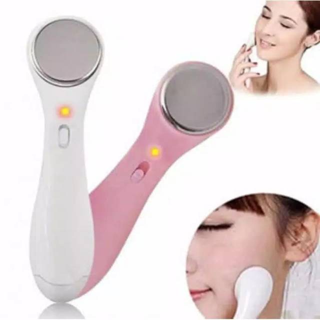 Setrika Wajah Ion Elektrik Face Massager Pemijat (Alat Pemijat Pengencang Kulit Wajah) (VHJKT)