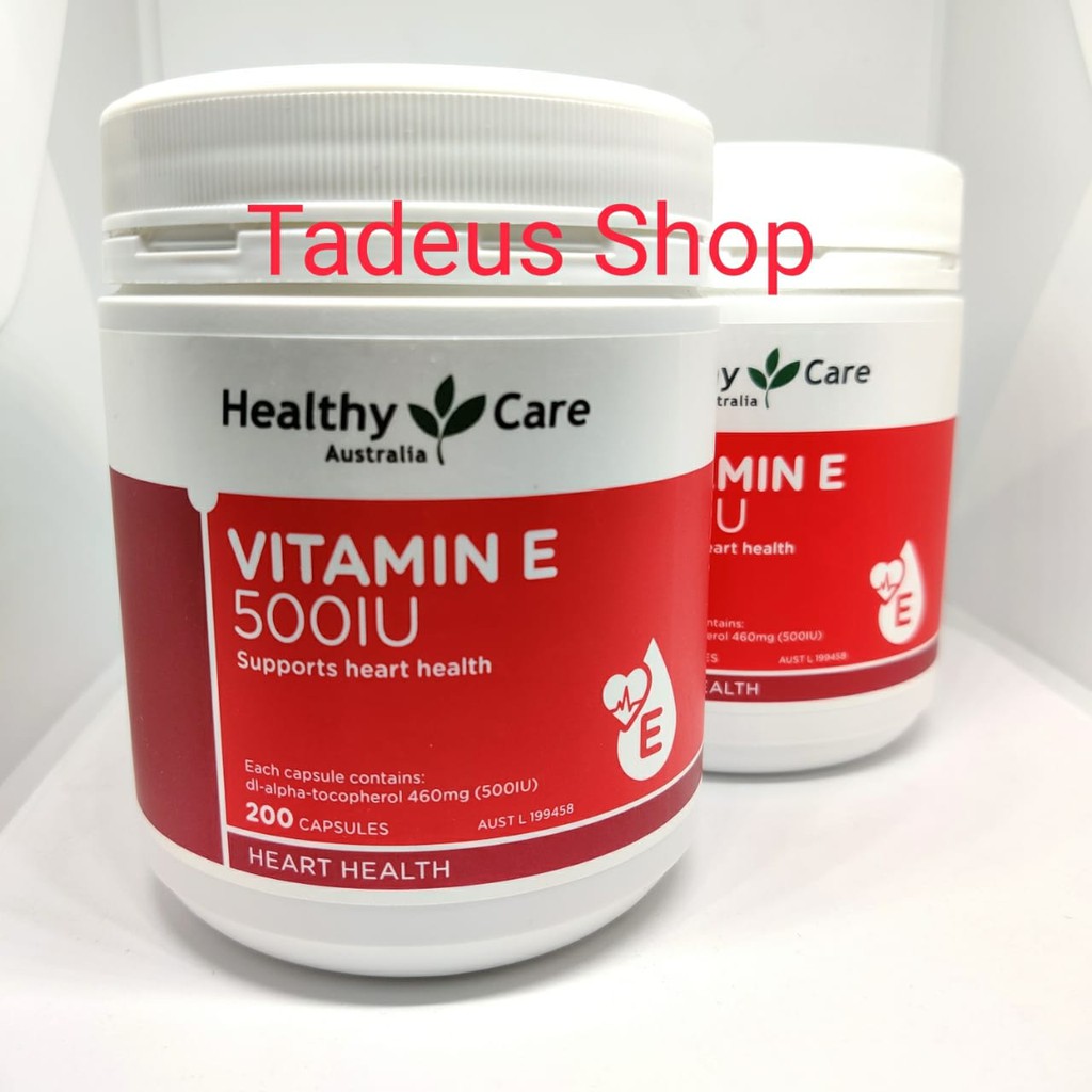 Healthy Care Vitamin E 500iu 200 tablet kapsul