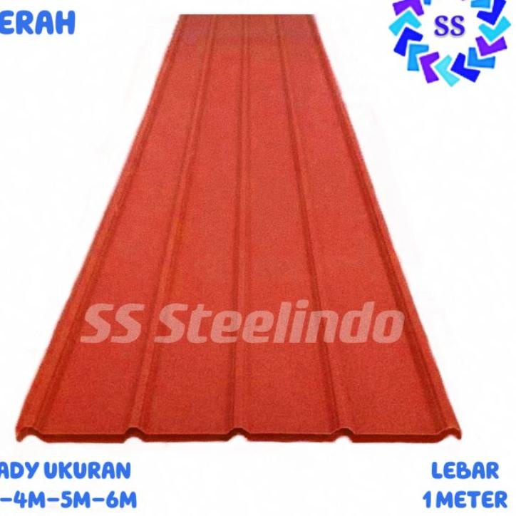 COD  11.11 ATAP BAJA RINGAN SPANDEK PASIR (MERAH-HITAM-BIRU-HIJAU-COKLAT) GALVALUM-ZINCALUM 0,35 STD