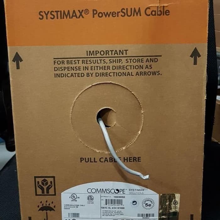 Kabel LAN Systimax by Commscope UTP Cat.5e -1061C 305m ORIGINAL