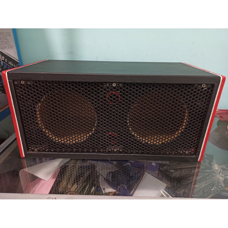 BOX SPEAKER 6INCH DOUBLE TEBAL KUAT DENGAN PELAPIS BAHAN JOK x