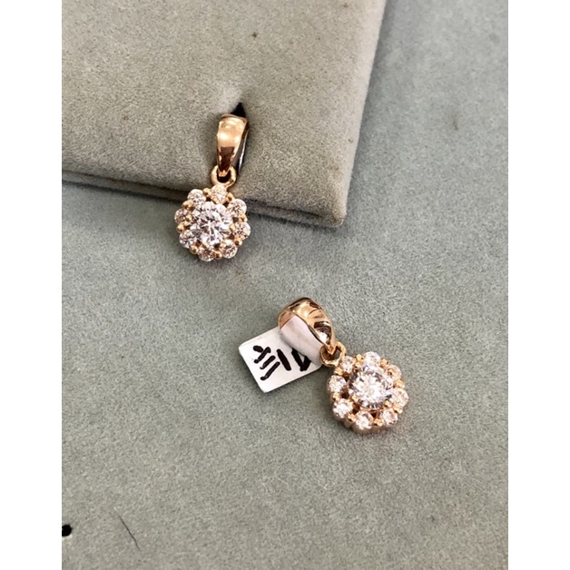 Liontin Mainan Solitaire kadar 700 16k Emas Asli