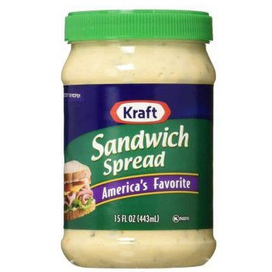 

Kraft Sandwich Spread America's Favorite 15 oz 443ml