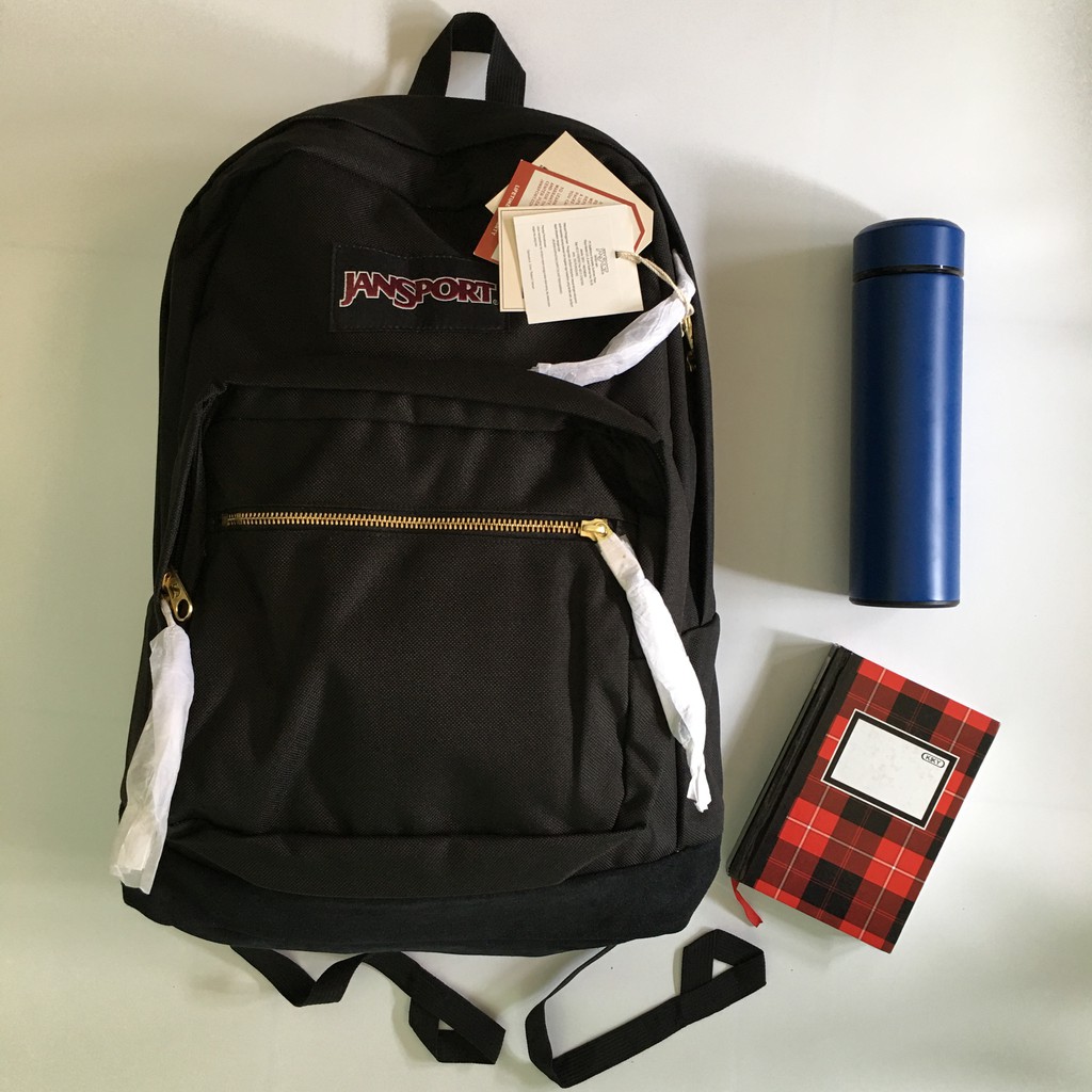 Tas JanSport Right Pack Rightpack Expressions - Black Gold Original