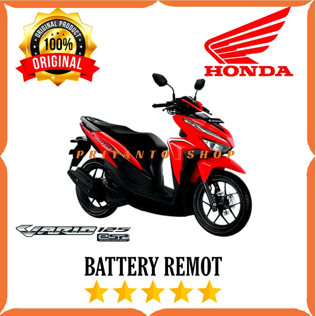 Battery Batrei Baterai Remot keyless Honda Vario 125 2018 Original