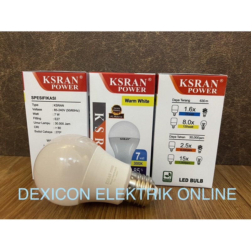 bohlam/led Power Bulb WARM WHITE/lampu led warna warm white/bohlam led terang/grosir lampu led murah