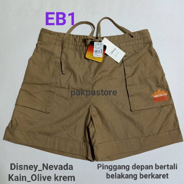 Celana Pendek Wanita DISNEY Nevada Original branded matahari